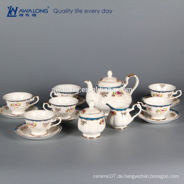 In gelagerten Bulk New Bone China homehold 15 Stück Keramik-Kaffee-Set